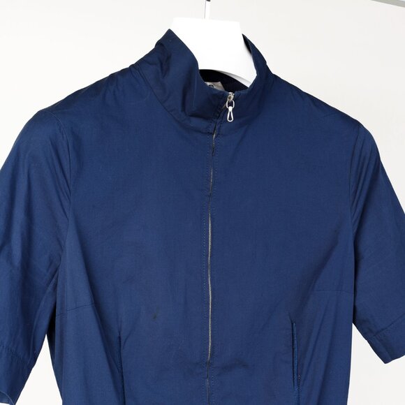 Acne Studios SS/16 Rane Blue Poplin Full-Zip Mini Dress - Picture 3 of 9